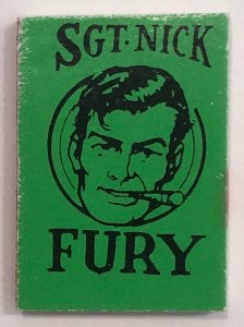 1966 NICK FURY (Green) Mini-Comic Promo Marvelmania Gumball Prize VF 8.0