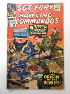Sgt. Fury #34 (1966) VG Condition!