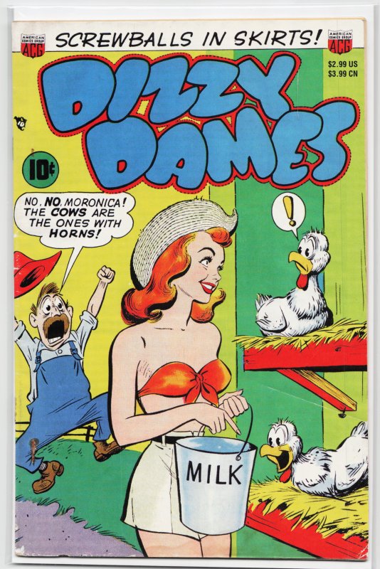Dizzy Dames Special Edition #1 (1997) (WATER STAINS ON PAGES)