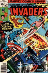Invaders #30 FN ; Marvel | World War Two Superheroes