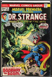 Marvel Premiere #12 (1973) Doctor Strange [Key Issue]