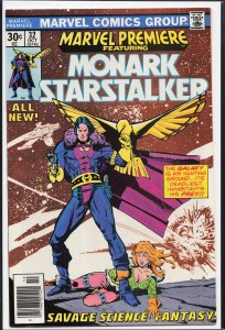 Marvel Premiere #32 (1976) Monark Starstalker [Key Issue]