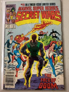 Marvel Super Heroes Secret Wars #11 newsstand 4.0 (1985)