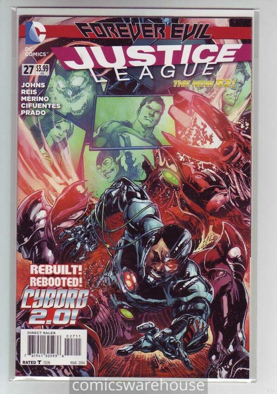 JUSTICE LEAGUE (2011 DC) #27 NM