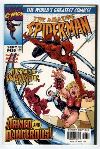 AMAZING SPIDER-MAN #426 DOC OCK (TRAINER) APPEARANCE *1997 