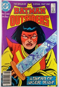 Batman and the Outsiders #11 (8.5, 1984) MARK JEWELERS