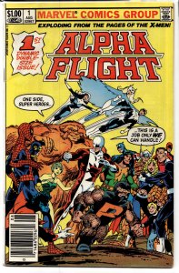 Alpha Flight #1 (1983) Alpha Flight [Key Issue]
