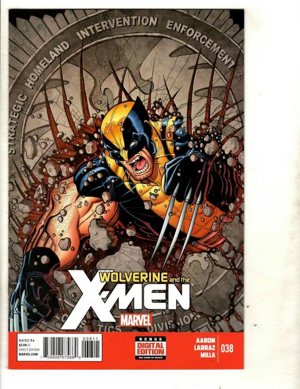 9 Wolverine and the X-Men Marvel Comics # 35 36 37 38 39 40 41 42 Annual 1 CJ15 