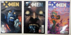 Extraordinary X-Men Lot of 3 #7, 13, 20 (2016) Marvel Comics 1st Print