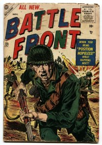 BATTLEFRONT #37-comic book 1955-WAR STORIES-SYD SHORES