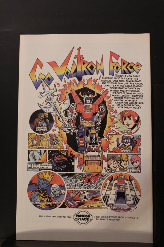 Voltron #1 (1985) Super-High-Grade NM or better 1st Appearance Richmond CERT Wow