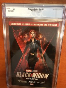 Amazing Spider-Man # 71 (CGC 9.8 WP) Vicentini Variant Cover Census 9!