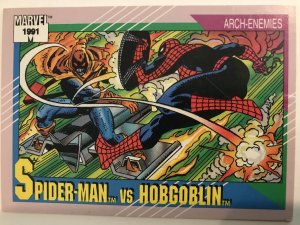 SPIDER-MAN VS. HOBGOBLIN #98 : Marvel Universe 1991 Series 2 card; Impel, NM/M