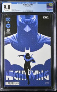 Nightwing #111 CGC 9.8 1st Appearance of Son of Gray DC 2024 Redondo Cover A WP