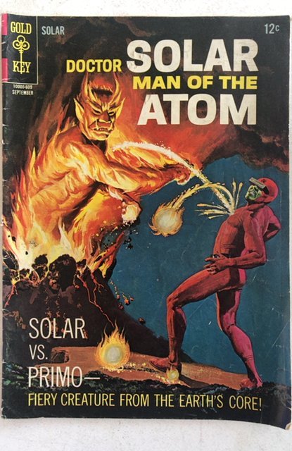 Doctor Solar, Man of the Atom #17 (1966)white pages!