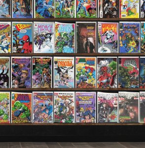 Huge Lot 150+ Comics with Savage Dragon, Excalibur, Eternal Warrior & More!