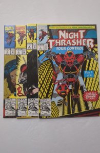 Night Thrasher: Four Control #1-4 (1992) NM- 9.2