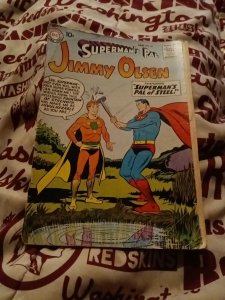 SUPERMAN'S PAL, JIMMY OLSEN #34 - CURT SWAN ART & COVER - DC COMICS/1959