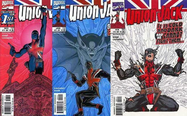 UNION JACK (1998) 1-3  vs Vampires!