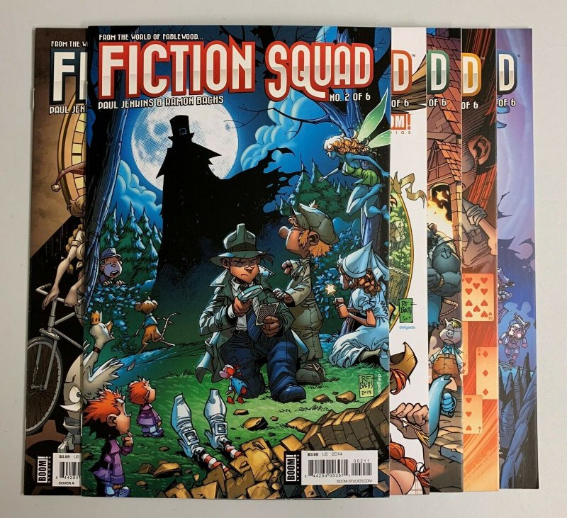 Fiction Squad #1-6 Set (Boom! 2014) 1 2 3 4 5 6 Paul Jenkins (8.5+) 