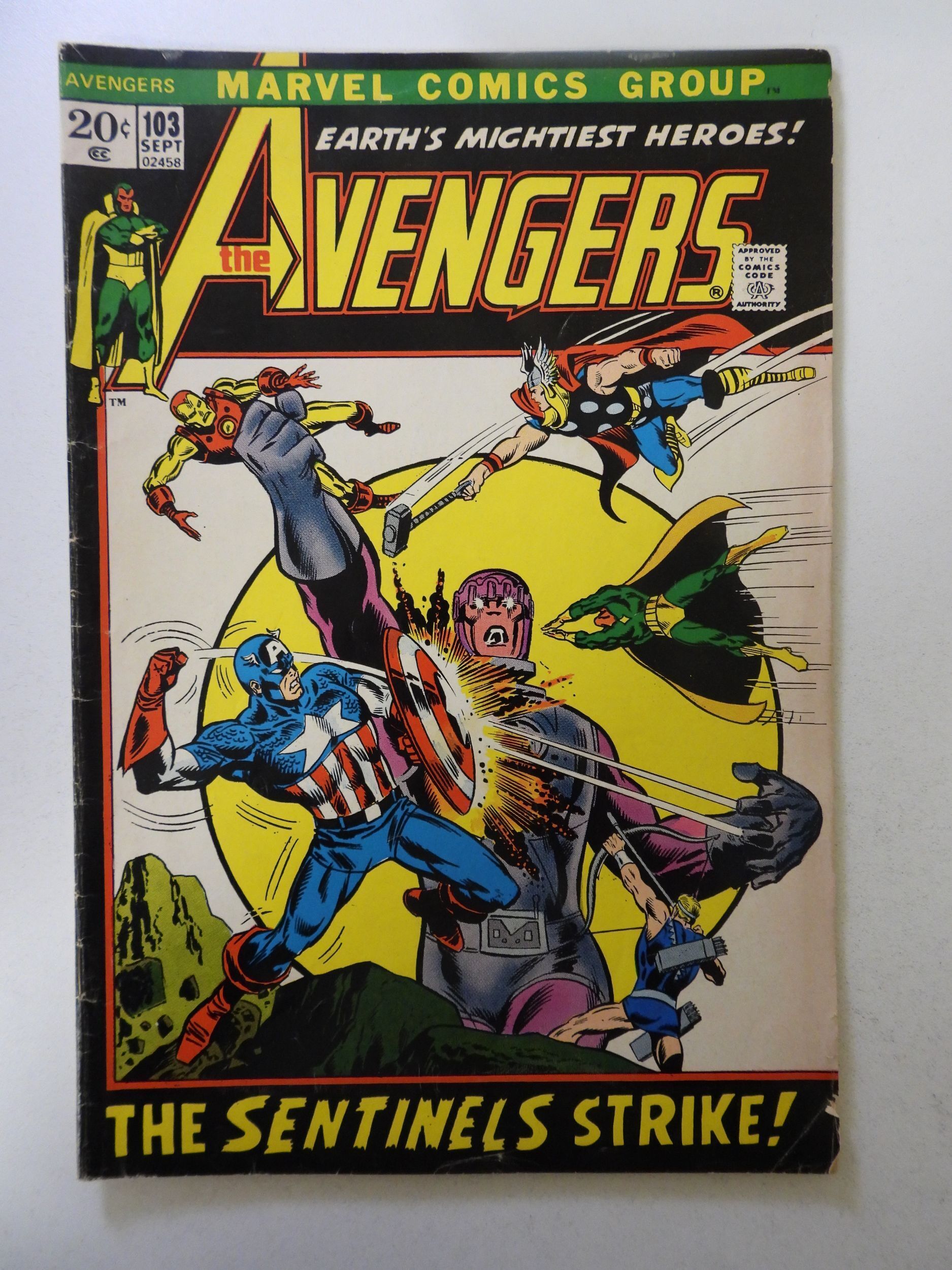 The Avengers #103 (1972) VG condition | Comic Books - Bronze Age ...