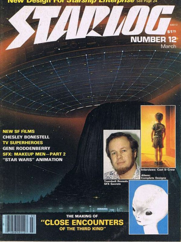 Starlog #12 FN ; Starlog | Magazine Close Encounters