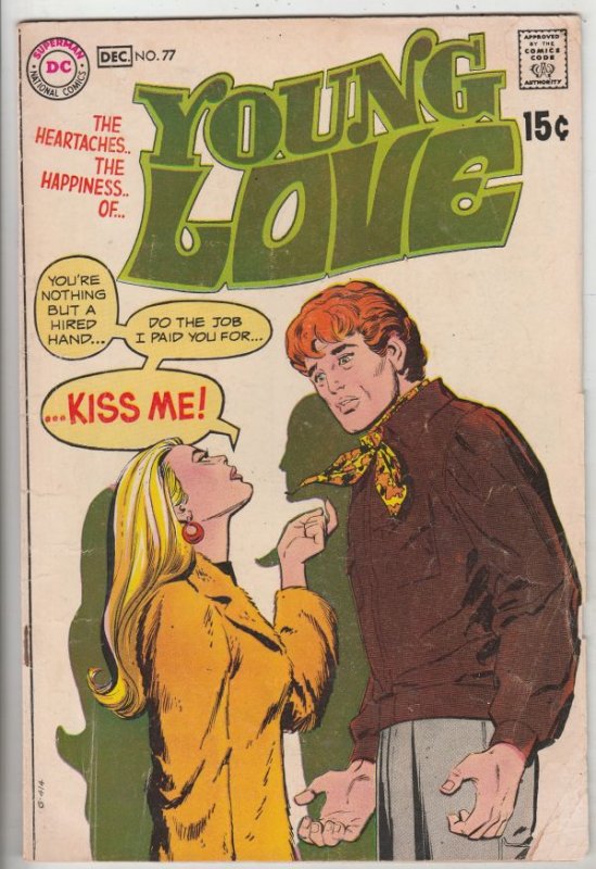 Young Love #77 (Nov-69) VG Affordable-Grade