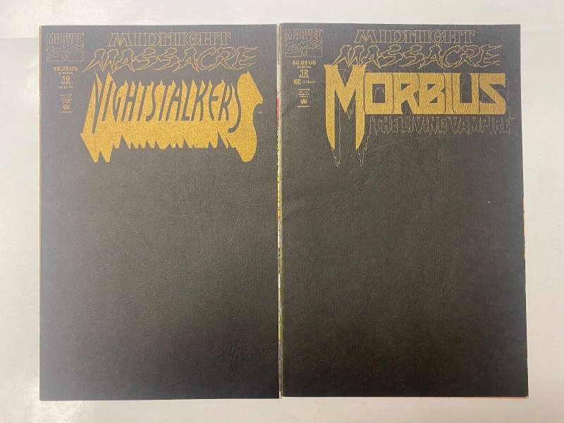 5 MARVEL comic books Nightstalkers #10 Morbius #12 21 Darkhold #1 10 21 KM15