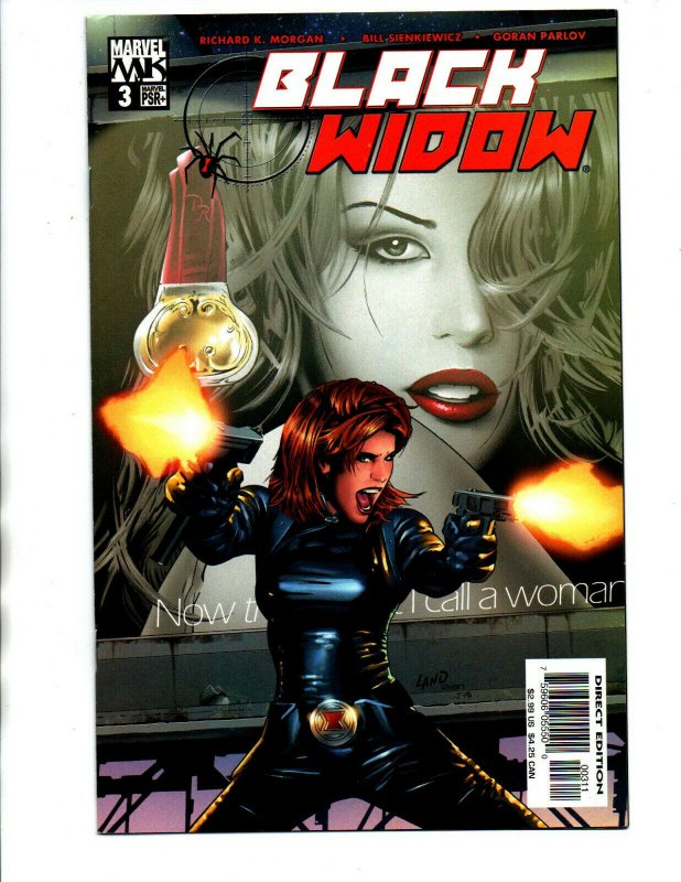 Black Widow #1 2 3 4 5 & 6 Complete Set - Greg Land - 2004 - NM