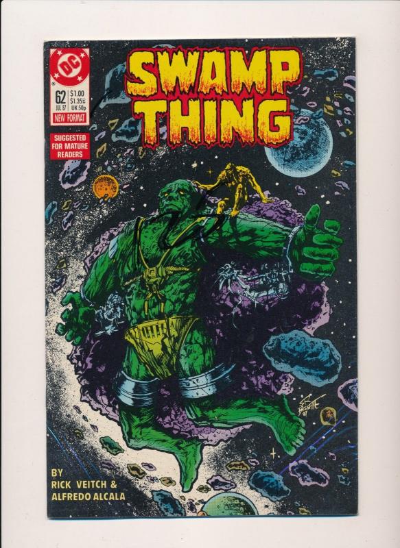 DC LOT OF 4 SWAMP THING 1987 #61/62/63/65 FINE/VERY FINE   (PF39) 