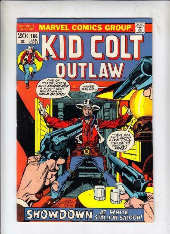 Kid Colt Outlaw # 166 strict VG/FN