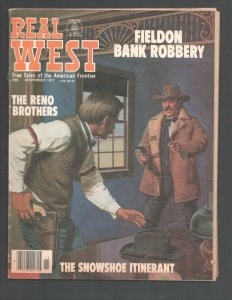 Real West 11/1977--Reno Brothers-Audie Murphy movie bio with Mario DeMarco ar...