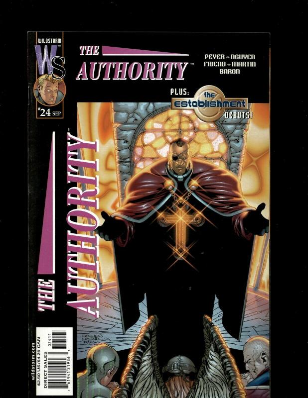 Lot of 10 Authority Comic Books #21 22 23 24 25 26 27 28 29, Annual 2000 J54