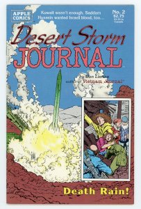 Desert Storm Journal #2 Apple Comics VF+