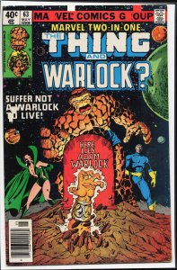 Marvel Two-in-One #63 (1980) Warlock