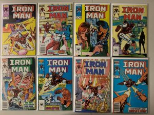 Iron Man comics lot #201-246 33 diff avg 8.0 (1985-89)