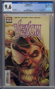 VENOM #7 CGC 9.6 1ST DYLAN BROCK CAMEO 