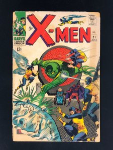 The X-Men #21 (1966) FR Lucifer Appearance Werner Roth