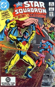 All-Star Squadron #21 VF ; DC | Roy Thomas Cyclotron