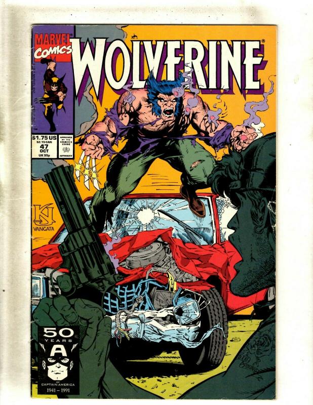  Lot of 12 Wolverine Marvel Comics #47 47 48 49 50 51 53 54 60 61 65 66 HY7