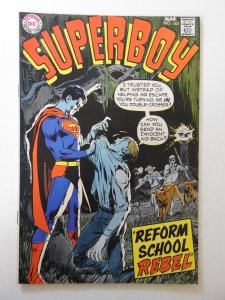 Superboy #163 (1970) VG Condition centerfold detached bottom staple
