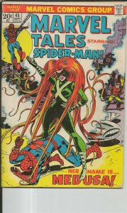 Marvel Tales #45 VINTAGE 1973 Marvel Comics Reprints Amazing Spider-Man 62 