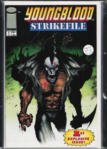 Youngblood Strikefile #1 Variant Cover (1993)