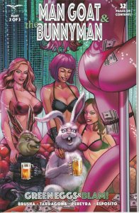 Man Goat and The Bunnyman Green Eggs & Blam #2 Cover C Zenescope NM Reyes