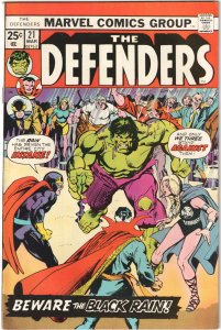 The Defenders #21 (1975) The Defenders