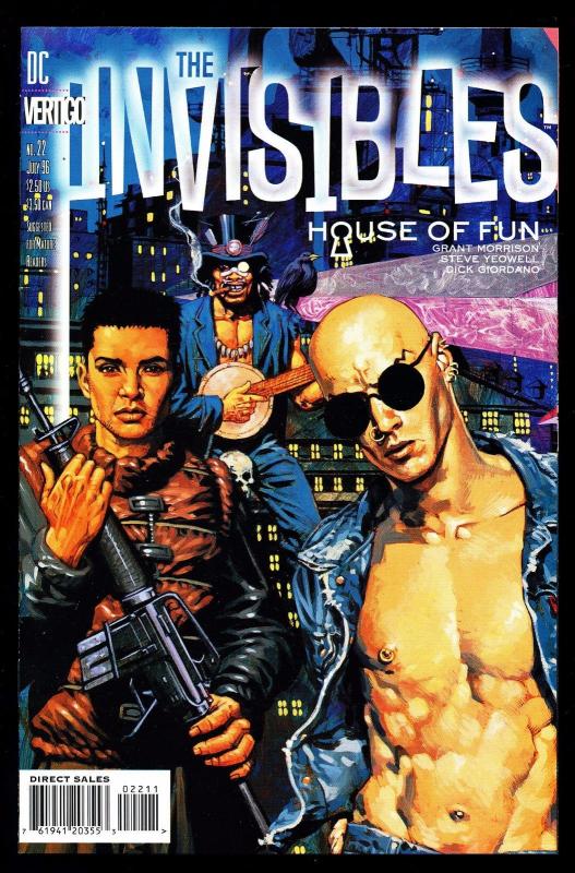 DC/Virtigo Comics ~ The Invisibles #20-23 (20,21,22,23) (SIC505)