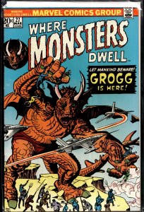 Where Monsters Dwell #27 (1974) Grogg