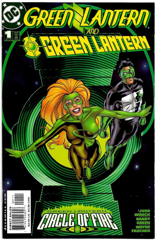 GREEN LANTERN: CIRCLE OF FIRE #1-2 PLUS FIVE Related One-Shots! 2000 Mini-Series