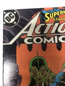 Action Comics (1986) # 576  (FN/VF) Canadian Price Variant • CPV • Woolfolk