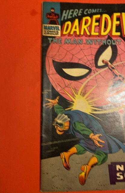 Daredevil #17 (1966) Spiderman appearance